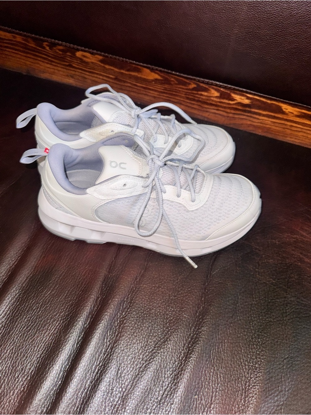On Running Kids Sneakers in Light Gray and White - Picture 6 of 13